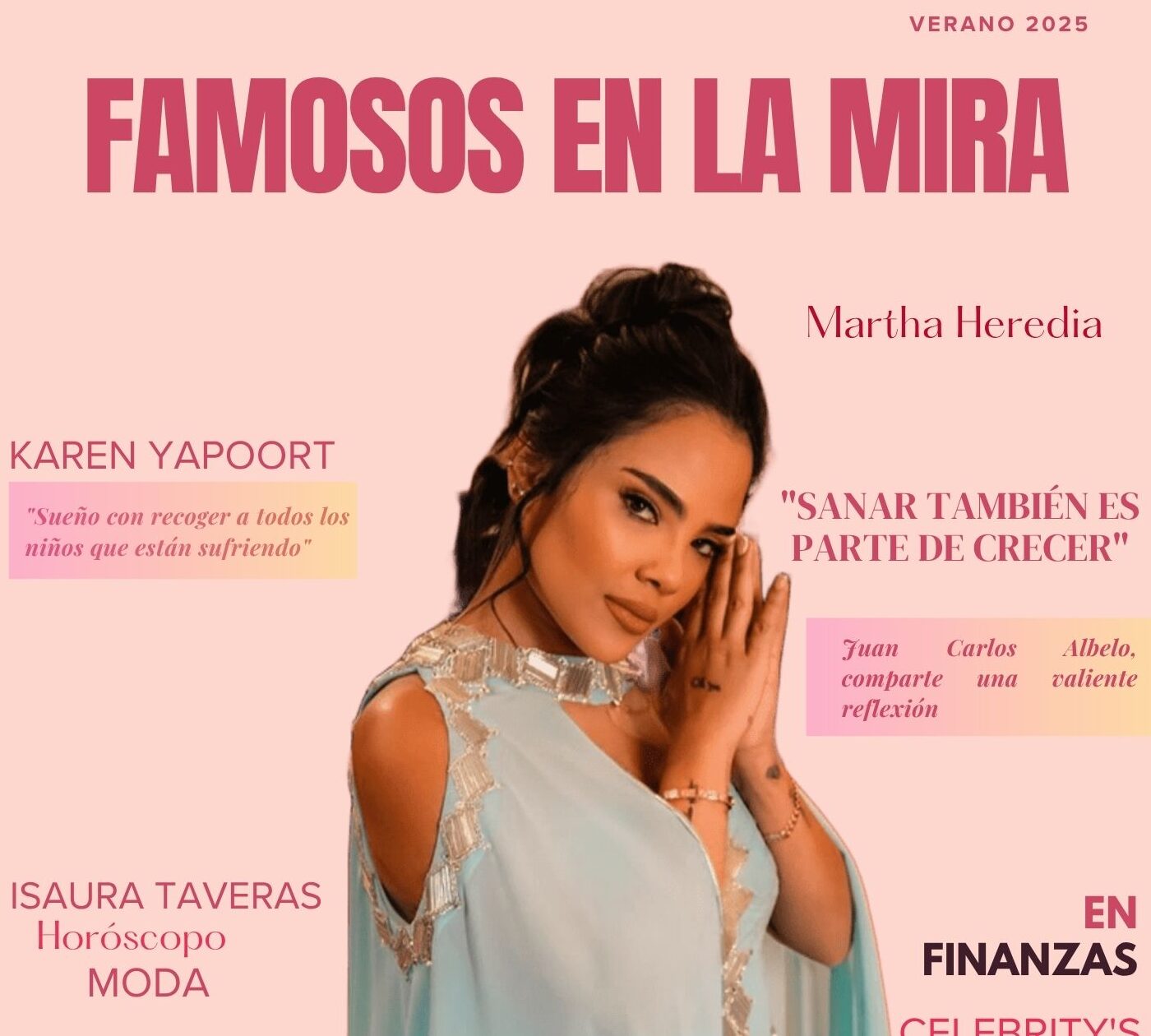 Revista Famosos en la Mira, edición verano 2025